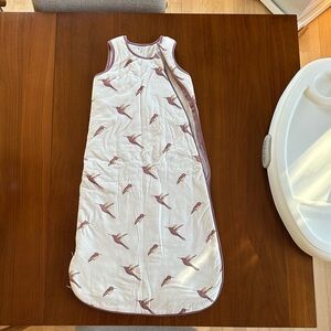 Kyte BABY White and Purple Kids Pajamas Sleep Sack